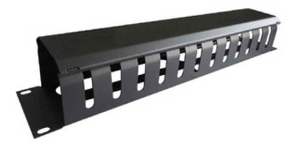 Ordenador Metalico Horizontal Frontal 1 RU para Gabinetes